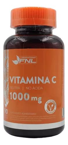 Vitamina C Neutra No Ácida 1000 Mg 90 Cápsulas Cuotas sin interés