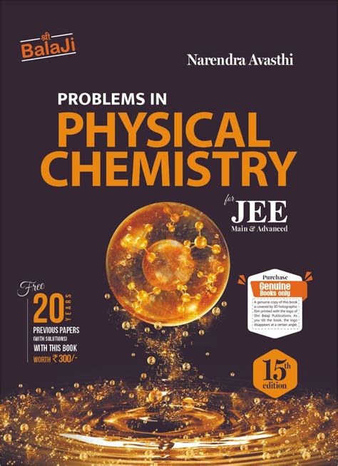 Buy Problems In Physical Chemistry For Jee Main Advanced