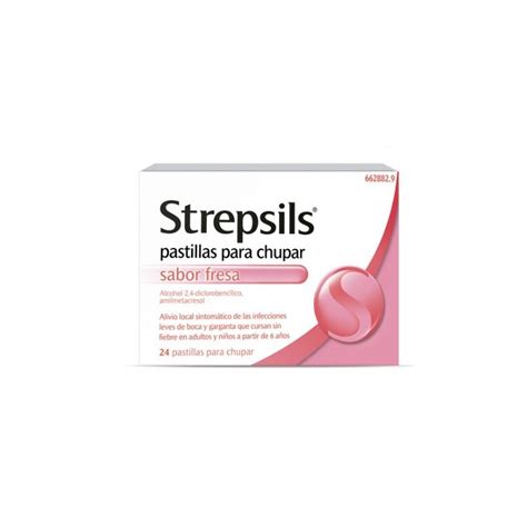 Strepsils Pastillas Para Chupar Fresa