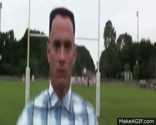 Forrest Gump - Football on Make a GIF