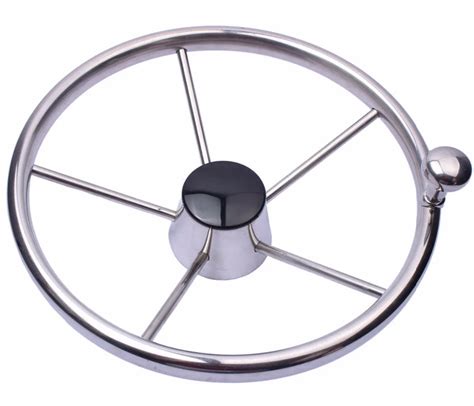 Stainless Steel Yacht Steering Wheel Melisa