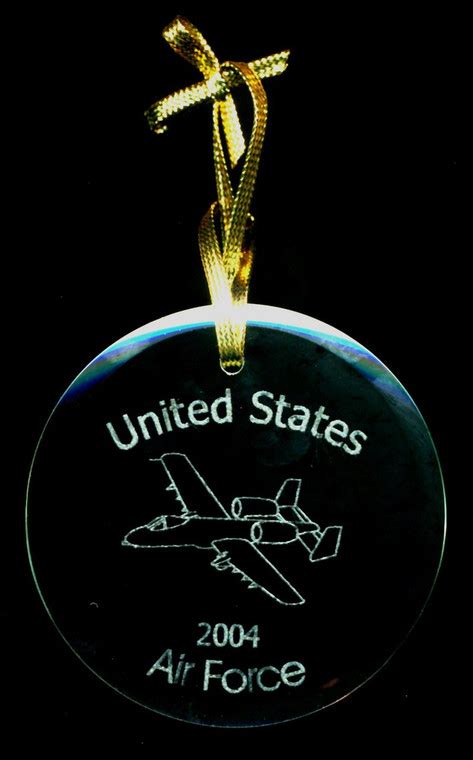 Personalized Military Ornament