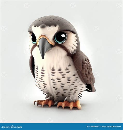 Falcon Cartoon Character