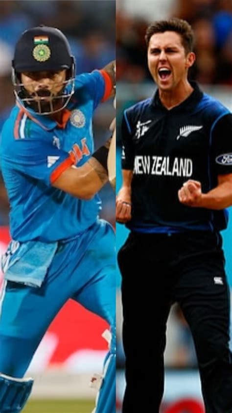 Odi World Cup Ind Vs Nz Virat Kohli Vs Trent Boult