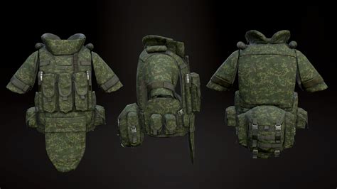 Armor 6b43 equipment 3D model - TurboSquid 1211101