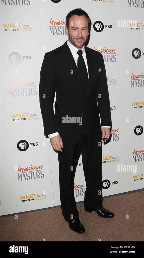 Tom Ford The Premiere Of American Masters Inventing David Geffen At The Writers Guild Of