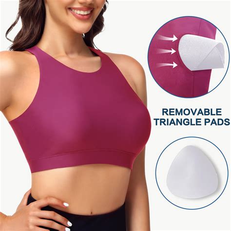 Snapklik Mivei Womens Sports Swim Bra Bikini Top Under Swimsuit