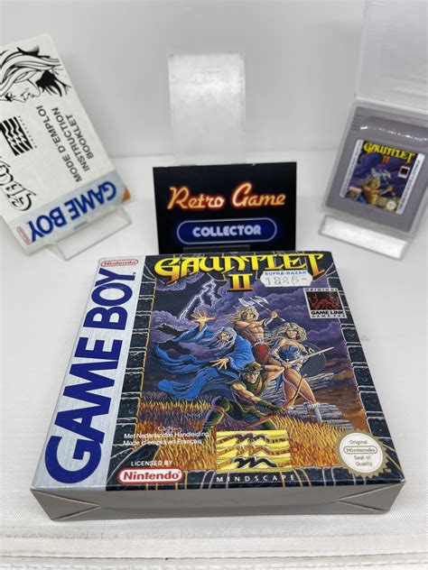 Gb Nintendo Gameboy Gauntlet Ii Cib Pal Fah Retro Game Collector