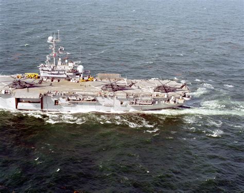 Port Side View Of The Amidships Center Of Ship Section To Stern Of