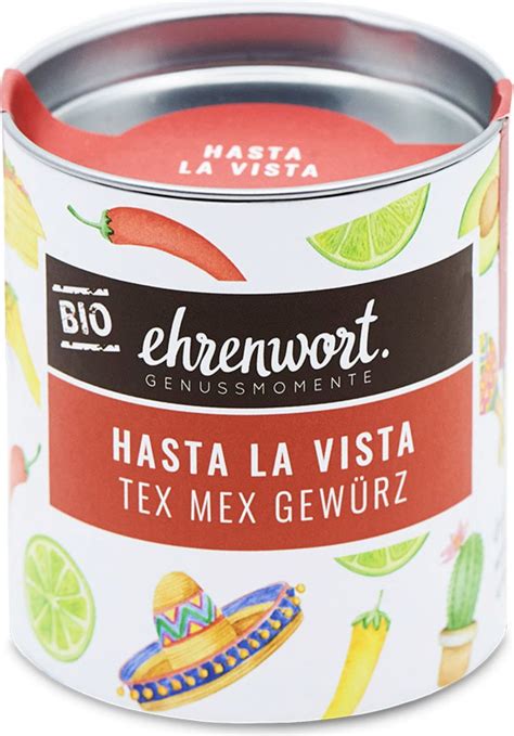 Ehrenwort BIO Hasta la Vista Tex Mex Gewürz 40 g Piccantino