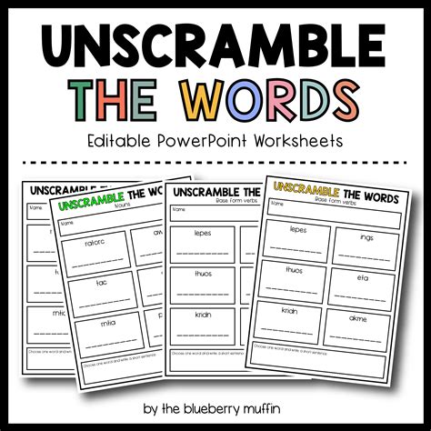 Create Word Unscrambler