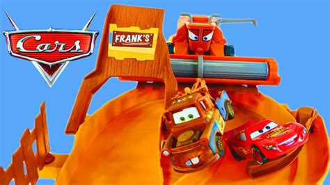 Cars Escape From Frank Track Set Disney Pixar Cars 2 Lightning Mcqueen Superhero Superman Mater