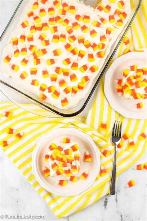 Candy Corn Cake Fantabulosity