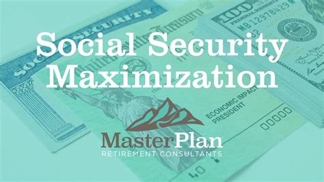 Social Security Maximization Youtube