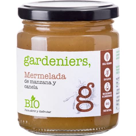 Mermelada De Manzana Y Canela Ecol Gica Frasco G Gardeniers