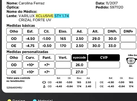 Como Identificar Lente Multifocal Varilux Vizia Blog