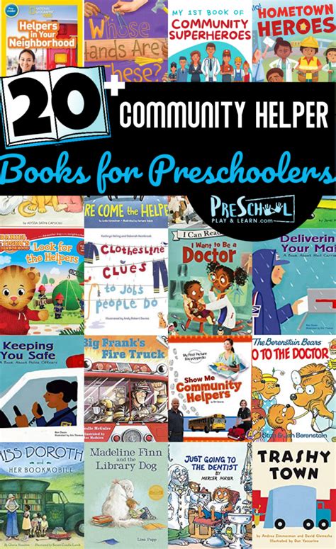 📚 25 Community Helper Books For Preschoolers Community Helpers