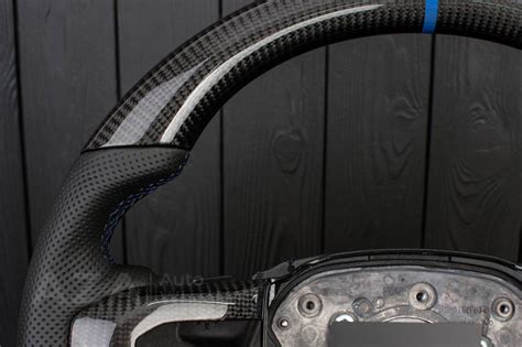 Steering Wheel Ford F150f250f350 2015 2022 Carbon Fiberperforated