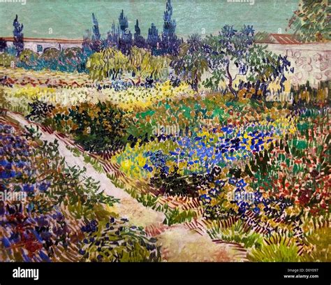 Garden At Arles Vincent Van Gogh Hi Res Stock Photography And Images