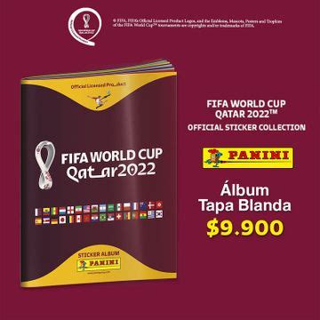 Libro Lbum Tapa Blanda Fifa Mundial Qatar De Panini Buscalibre