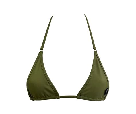 Agave Green Micro Bikini String Swimwear Minimal Coverage Top Micro
