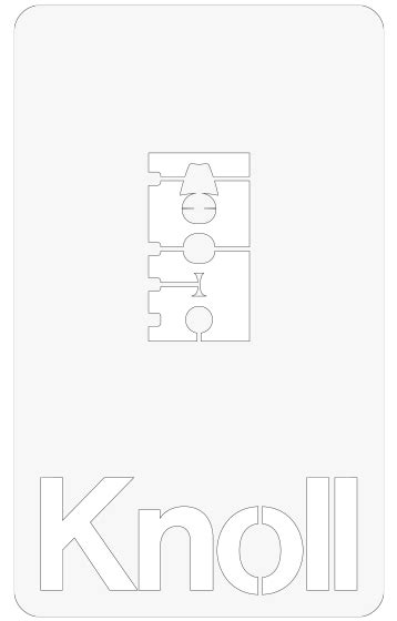 Architectural Model Accessories Series Special Edition Knoll