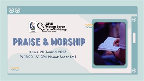 Ibadah Praise Worship Kamis 26 Januari 2023 YouTube