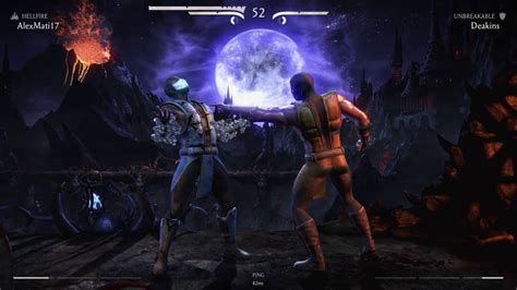 Mkxl Unbreakable Sub Zero Vs Hellfire Scorpion Piercing Mileena Ronin