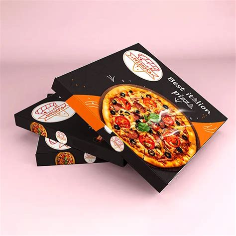 Custom Luxury Pizza Boxes Wholesale Oxo Packaging