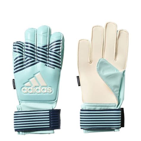 adidas Goalkeeper Gloves ACE Fingersave Junior Ocean Storm - Energy ...