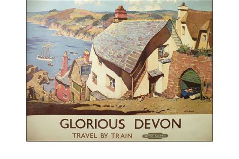 Gyrth Russell Retro Travel Poster Travel Posters