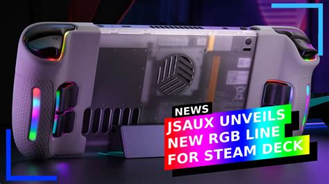 JSAUX Unveils New Line Of RGB Products For Steam Deck RetroResolve