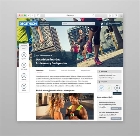 Decathlon events - OANDER Development