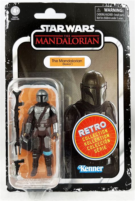 Star Wars Retro Collection Series Hasbro The Mandalorian Beskar