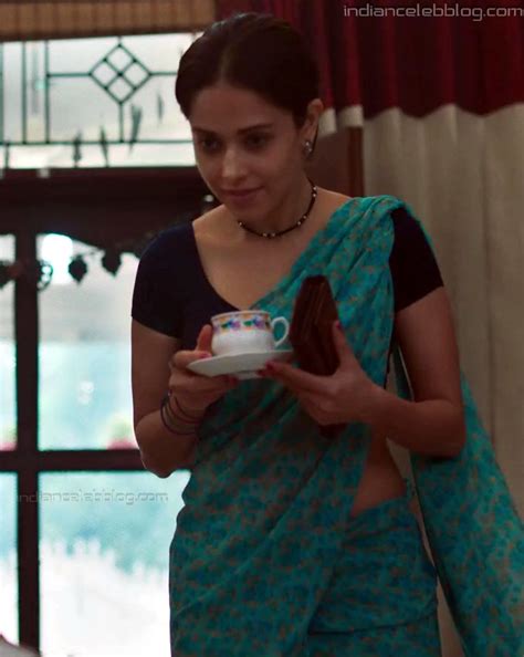 Nushrat Barucha Bollywood Actress Ad15 Hot Sari Midriff Pics Indiancelebblog