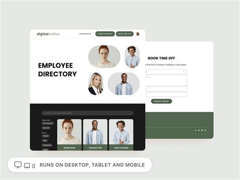 Free Google Sheets Employee Directory Template