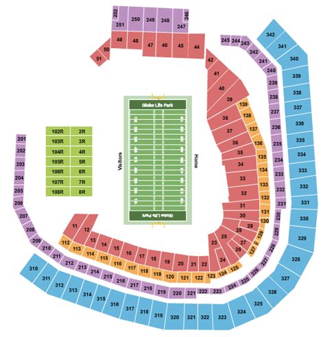 Globe Life Field Seating Chart