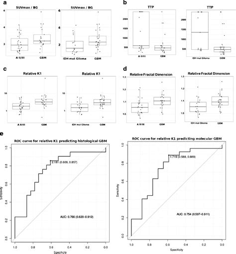 Statistical Analysis Of Quantitative Dynamic Fet Pet Ct Parameters Ad