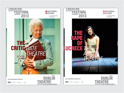 Dublin Theatre Festival Pitch Visuals Behance