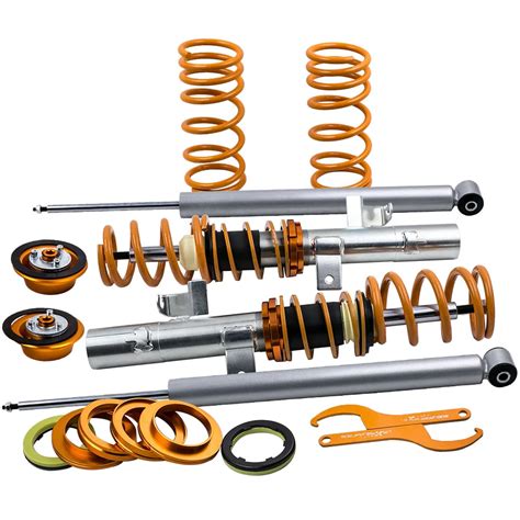 Pcs Coilovers Spring Struts For Volvo S V C Full Set Shocks