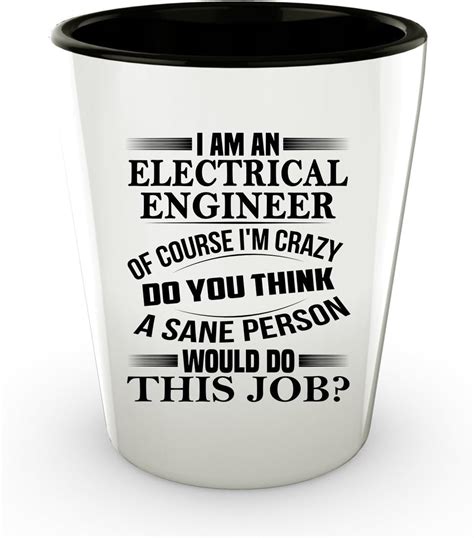 Amazon Electrical Engineer Shot Glass Electrical Engineer Gifts