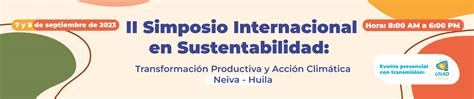 Ii Simposio Internacional En Sustentabilidad Transformación Productiva