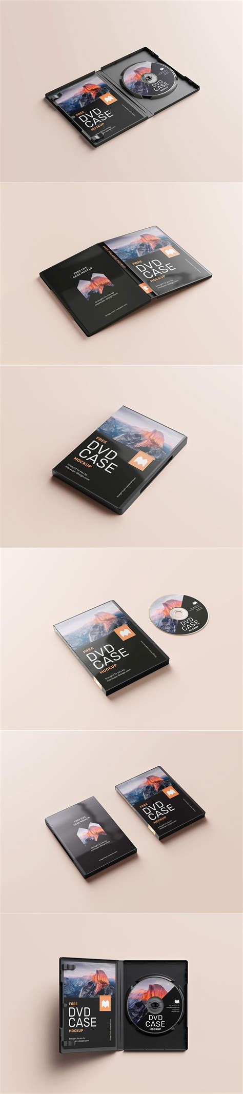 Free Dvd Disc Case Mockup Mockuptree