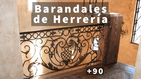 Barandales Pasamanos Y Balcones De Herrer A Ideas Geniales Para Tu