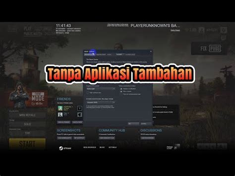 Cara Menampilkan FPS PUBG Dan Semua Game Steam YouTube