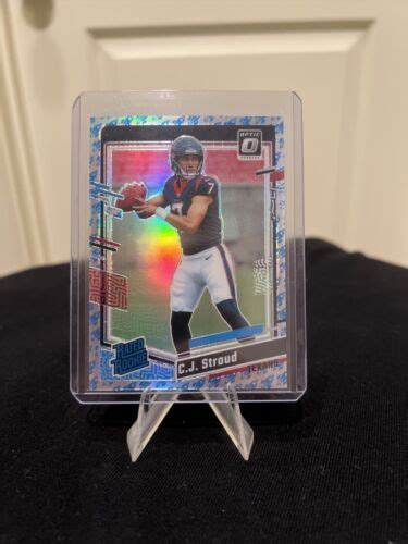 Panini Donruss Optic Cj Stroud Rated Rocket Emoji Case Hit Ssp Rc