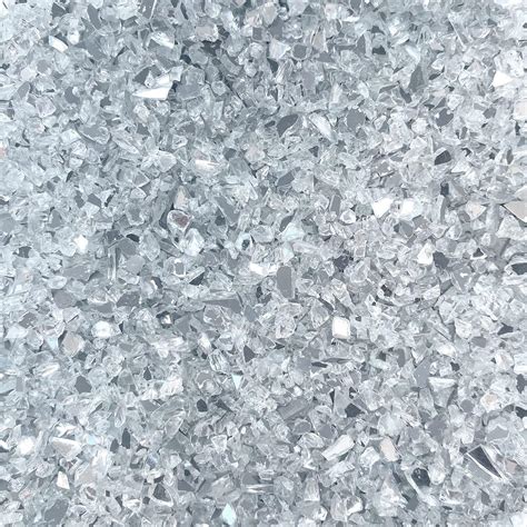 Jeejunye 2lb910g Crushed Mirror Glass For Crafts 6 8mm Resin Glue Art Decorative Diy Crushed