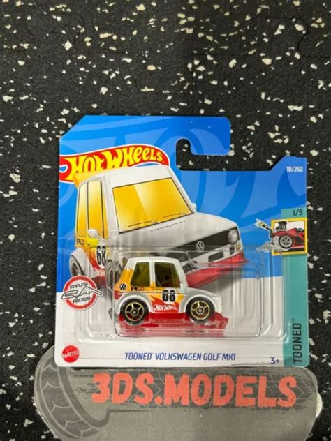 VOLKSWAGEN VW GOLF MK TOONED WHITE Hot Wheels COMBINE POSTAGE EUR PicClick IT