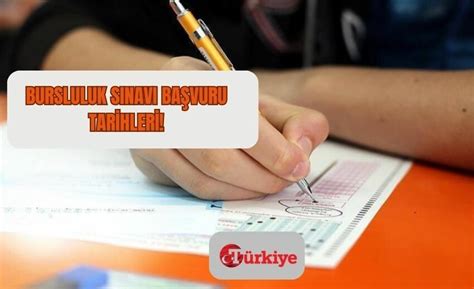 İOKBS BAŞVURU MEB bursluluk sınavı başvurusu ne zaman başlayacak