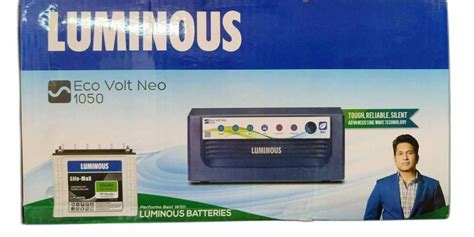 Single Luminous Eco Volt Neo Sine Wave Inverter For Home Lcd At